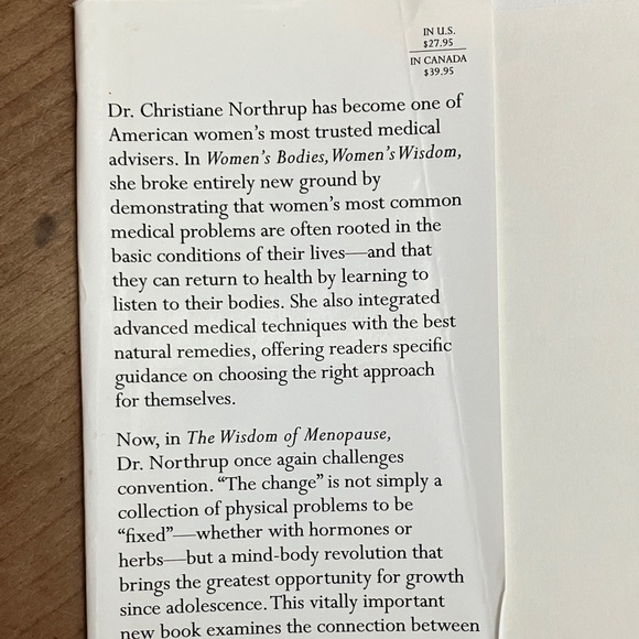 The Wisdom of Menopause by Christiane Northrup, M.D. - Red Cover - Picture 4 of 16